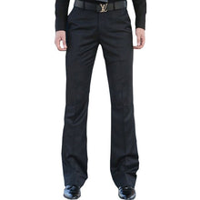 Load image into Gallery viewer, Suit pants 2020 New Business Straight wide-legged Men's trousers Men's British non-scalding Micro-rale Suit pants