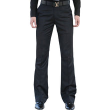 Load image into Gallery viewer, Suit pants 2020 New Business Straight wide-legged Men's trousers Men's British non-scalding Micro-rale Suit pants
